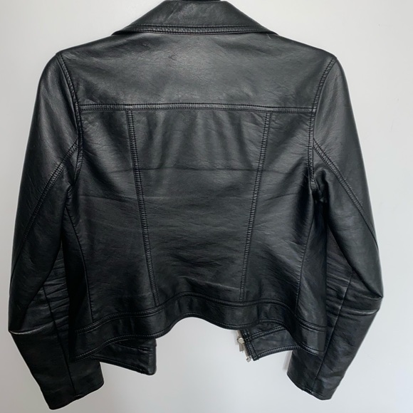 Vintage Faux Leather Motor Jacket🖤 - Picture 2 of 3